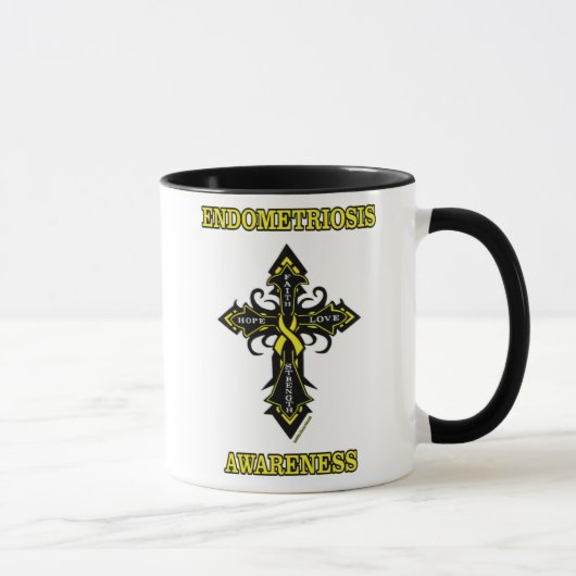 Mug Croix/Conscientisation...Endométriose (Droite)