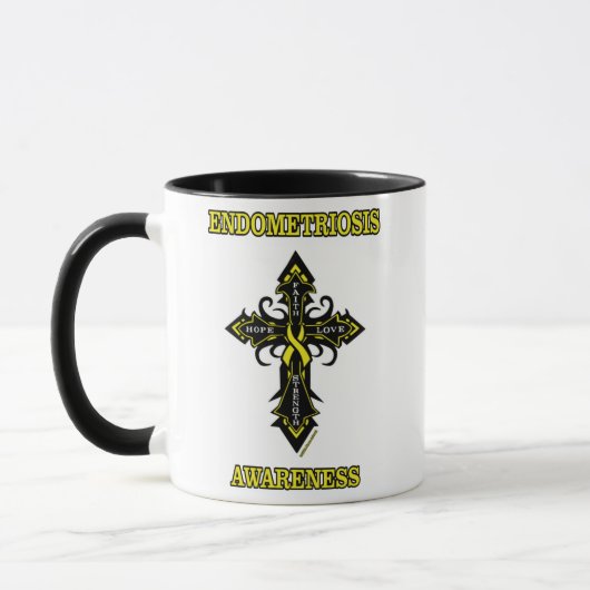 Mug Croix/Conscientisation...Endométriose (Gauche)
