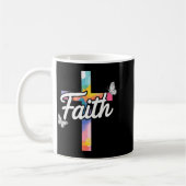 Mug Croix d'Aith avec papillons chrétien (Gauche)