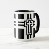 Mug Croix dans une croix (Devant droit)