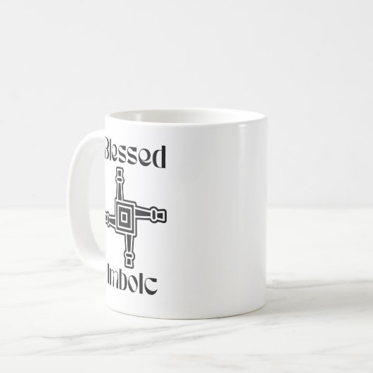 Mug Croix de Brigid Imbolc (Devant gauche)