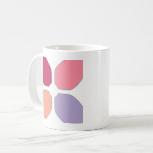 Mug Croix de fleurs (Devant gauche)