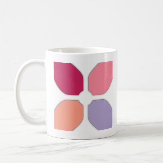 Mug Croix de fleurs (Gauche)