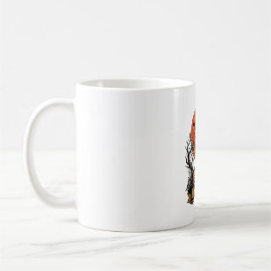 Mug Croix de Halloween Pierre tombale Crâne Citrouille