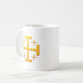 Mug Croix de Jérusalem (Devant gauche)