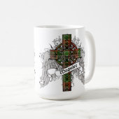 Mug Croix de Maguire Tartan (Devant droit)