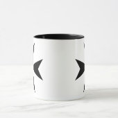 Mug Croix de Malte noire (Centre)