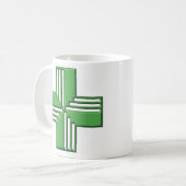 Mug Croix de pharmacie (Devant gauche)