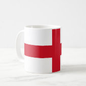 Mug Croix de St George ~ Drapeau d'Angleterre (Devant gauche)