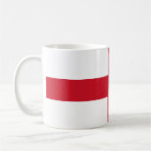 Mug Croix de St George ~ Drapeau d'Angleterre (Gauche)