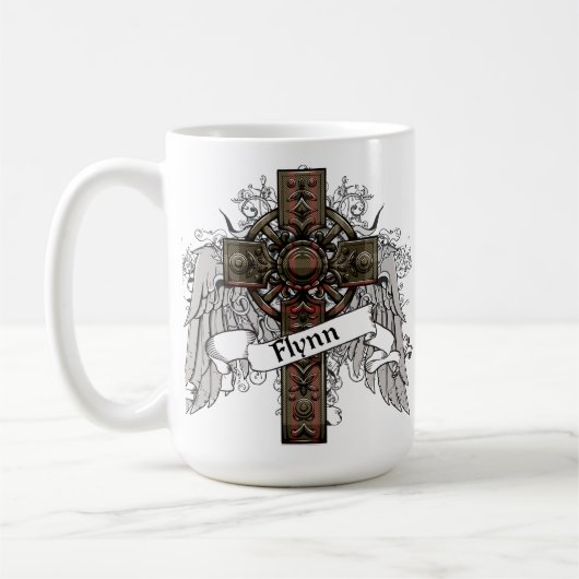Mug Croix de tartan de Flynn (Gauche)