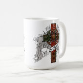 Mug Croix de tartan de Graham (Devant droit)