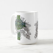 Mug Croix de tartan de Johnston (Devant gauche)
