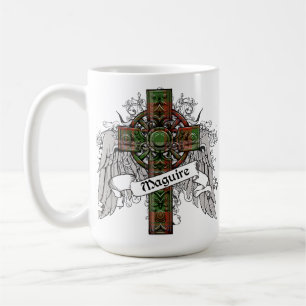 Mug Croix de tartan de Maguire