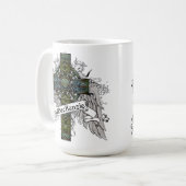 Mug Croix de tartan du Mackenzie (Devant gauche)