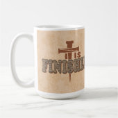 Mug Croix des ongles rouillés du Christ Conception chr (Gauche)