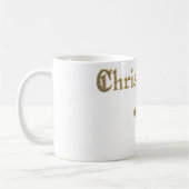 Mug Croix d'or chrétienne (Gauche)