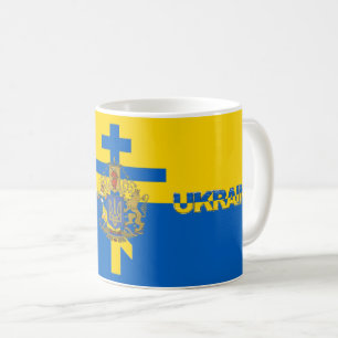 Mug Croix d'Ukraine et emblème national