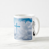 Mug Croix et mains de prière (Devant droit)