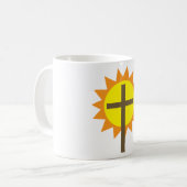Mug Croix Et Soleil (Devant gauche)