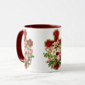 Mug Croix florale (Devant gauche)