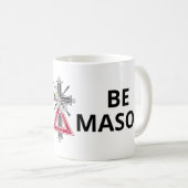 Mug Croix freemasonique (Devant droit)