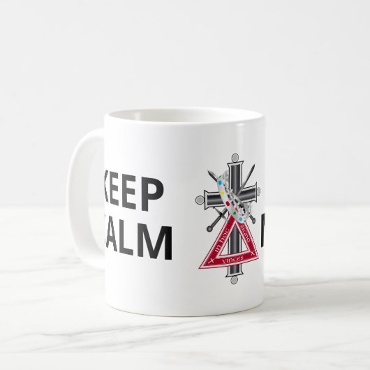 Mug Croix freemasonique (Devant gauche)