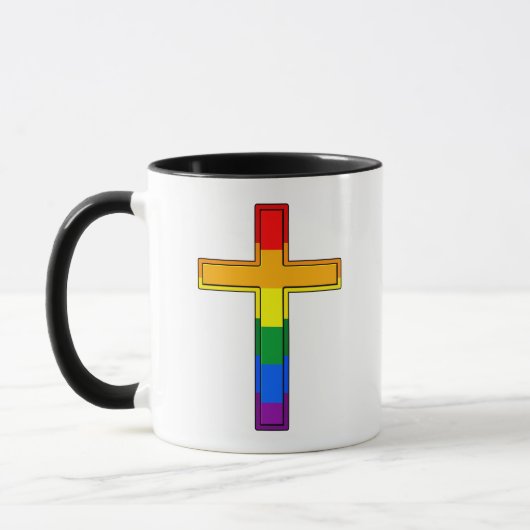 Mug Croix gay (Gauche)