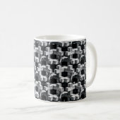Mug Croix grise et noire (Devant droit)