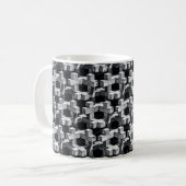 Mug Croix grise et noire (Devant gauche)