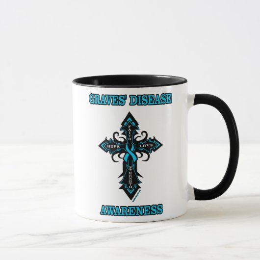 Mug Croix/Guerrier...Graves' (Droite)