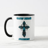 Mug Croix/Guerrier...Graves' (Gauche)