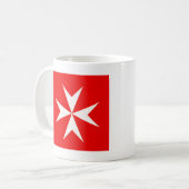 Mug Croix maltaise (Devant gauche)
