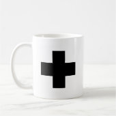 Mug Croix noire de premiers secours (Gauche)