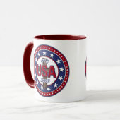 Mug Croix robuste USA 1776-2026 (Devant gauche)
