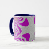 Mug Croix rose et argent (Devant gauche)