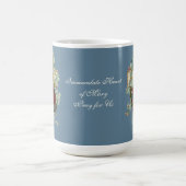 Mug Croix Vierge Marie Immaculée Coeur Religieux (Centre)
