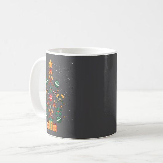 Mug Croquet Christmas Tree Xmas  (Devant gauche)
