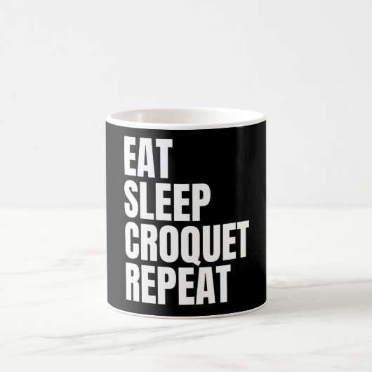 Mug croquet drôle (Centre)
