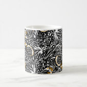 Mug Croquis à la main tendance papillons volant se mél (Centre)