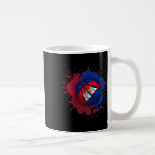 Mug Croquis avec le drapeau du Cambodge 