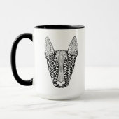 Mug Croquis de bull-terrier (Gauche)