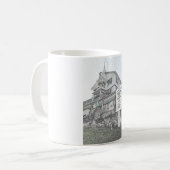 Mug Croquis de Chambre de Parker - rivage du Jersey (Devant gauche)