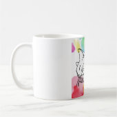 Mug Croquis de chat coloré (Gauche)