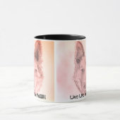 Mug Croquis de chien (Centre)