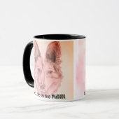 Mug Croquis de chien (Devant gauche)