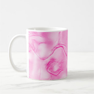 Mug Croquis de fleur de deux tulipes dans le rose
