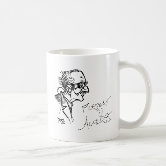 Mug Croquis de Forrest J Ackerman Schirmeister (Droite)