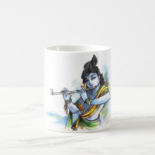 Mug Croquis de Krishna (Centre)