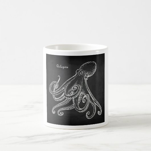 Mug Croquis d'octopus